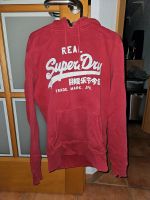 Vintage SuperDry Pulli Pullover Hoodie Gr.S rot Nordrhein-Westfalen - Neunkirchen-Seelscheid Vorschau