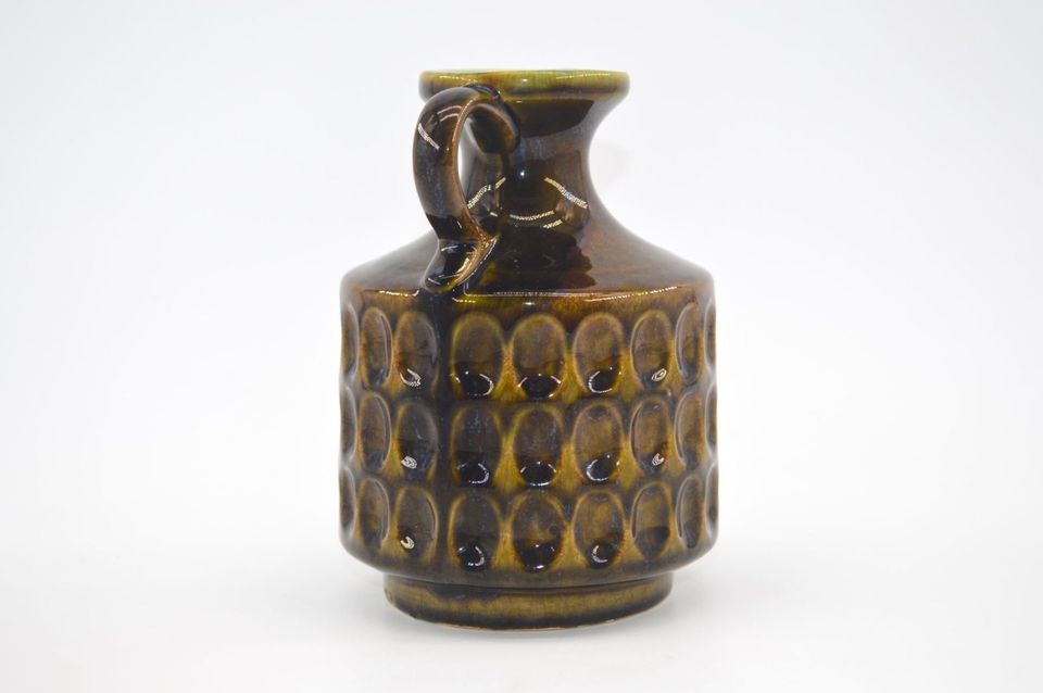 WGP Uebelacker Ü-Keramik Fat-Lava Keramik Vase 1528/15 60s Design in Melbeck