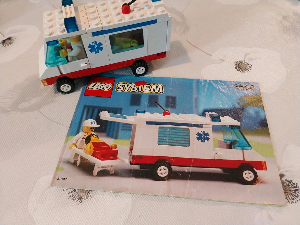 Lego 6666 Krankenwagen Rettungswagen Ambulanz in Kalbe (Milde)