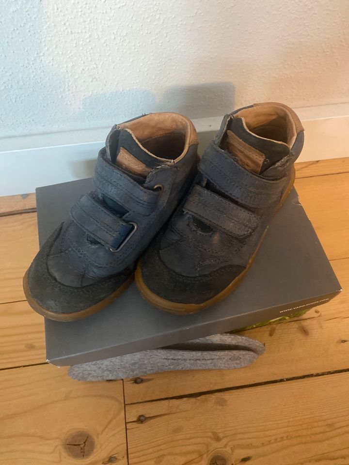 ♥️ schöne blaue Lederschuhe Gr. 27 Vado in Bielefeld