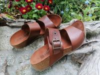 Bio Sandalen*Pantoletten*Größe 37*Leder*Braun*wie neu Mecklenburg-Vorpommern - Samtens Vorschau