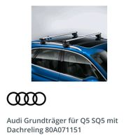 Audi Grundträger für Q5 SQ5 mit Dachreling 80A071151 Aachen - Kornelimünster/Walheim Vorschau