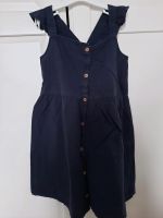 H&M Sommer Kleid dunkelblau mit Knopfleiste Gr. 122 Nordrhein-Westfalen - Troisdorf Vorschau
