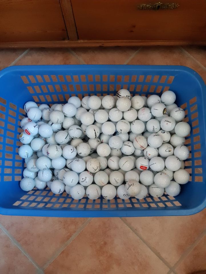 Verkaufe 100 Stück gebrauchte Golfbälle perfekt für Einsteiger. in Süderbrarup