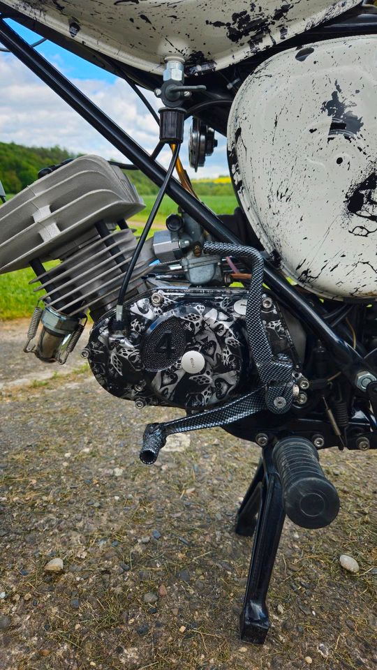 Simson S51 S90 mit TÜV neu 90ccm Mikuni in Felsberg