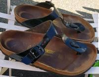 Birkenstock damen Pantoletten gr.39/40 SCHWARZ West - Unterliederbach Vorschau