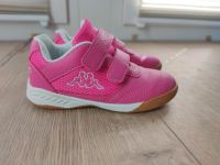 Neuwertige Kappa Hallenschuhe Sneakers Klettschuhe Größe 28 pink Sachsen-Anhalt - Hansestadt Seehausen Vorschau