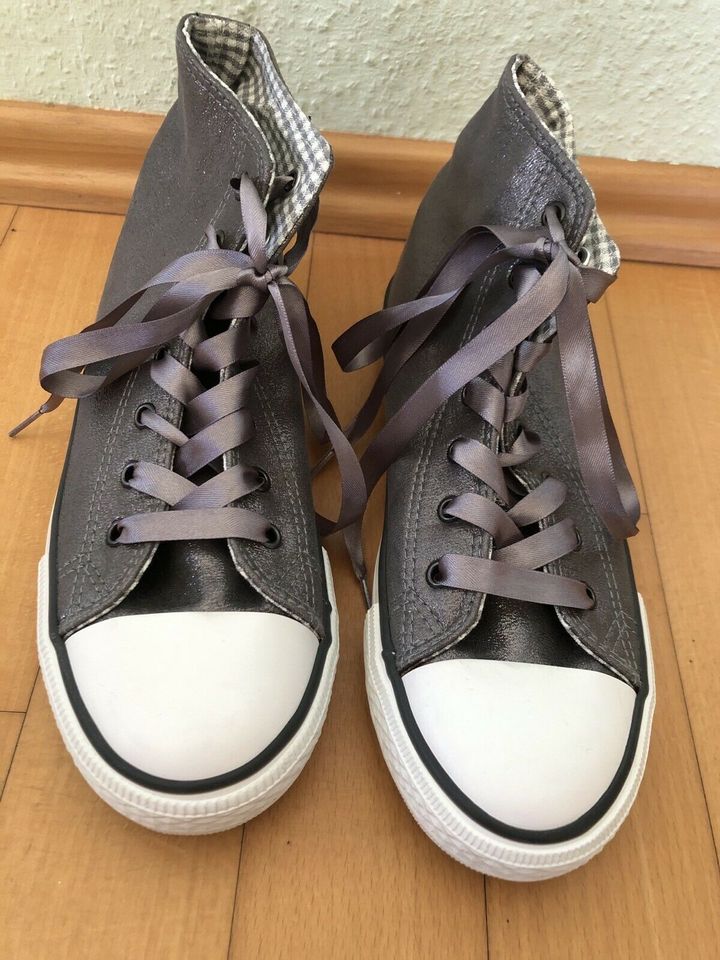 Canvas Schuhe Sneaker grau Gr. 36 in Groß-Zimmern