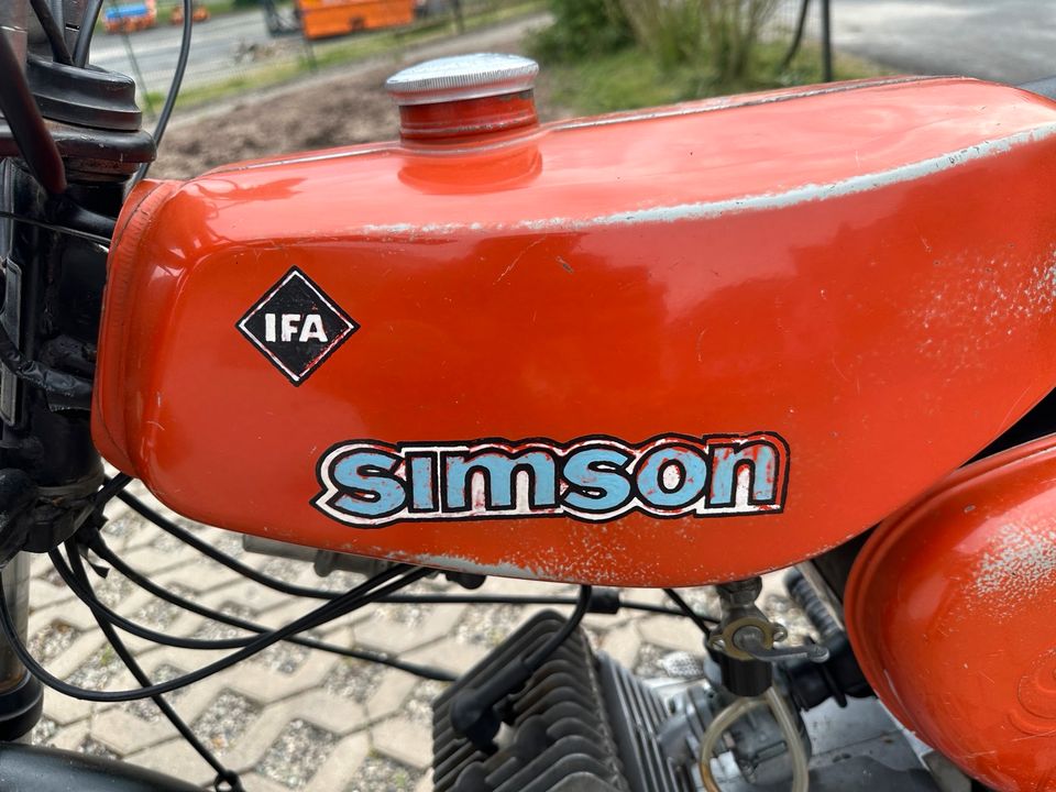 Simson S51 3 Gang 12V Fahrbereit mit 60 km/h Betriebserlaubnis in Witzenhausen