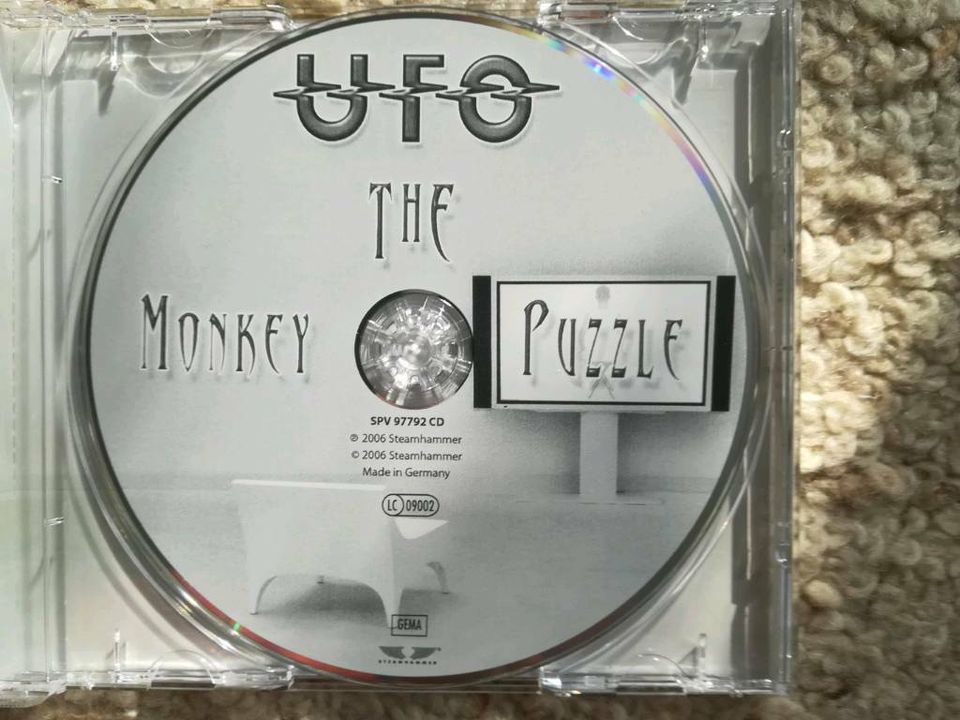 UFO  ‎– The Monkey Puzzle(Jewel Case CD)Wie Neu in Wolfen