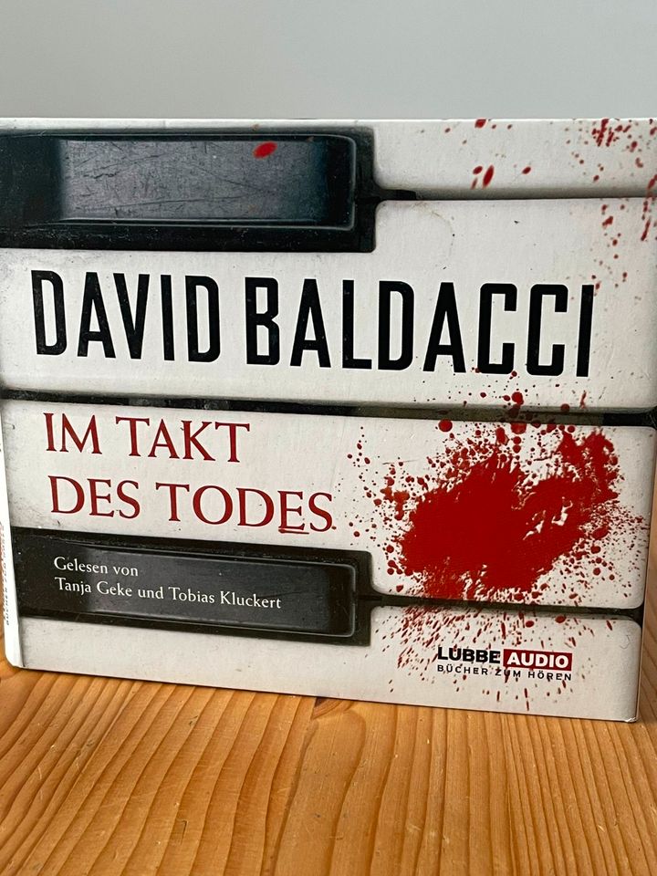 5 CDHörbücher - Krimi-Bundle: Giles Blunt, David Baldacci, S.Beck in Königsdorf