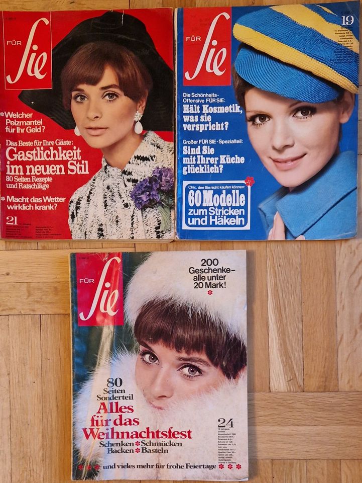 Sammlerstücke: Zeitschriften Für Sie, Brigitte etc. 60er-80er J.! in Berlin