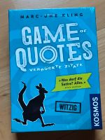 Kosmos Spiel Game of quotes verrückte Spiele neu+OVP Hessen - Körle Vorschau