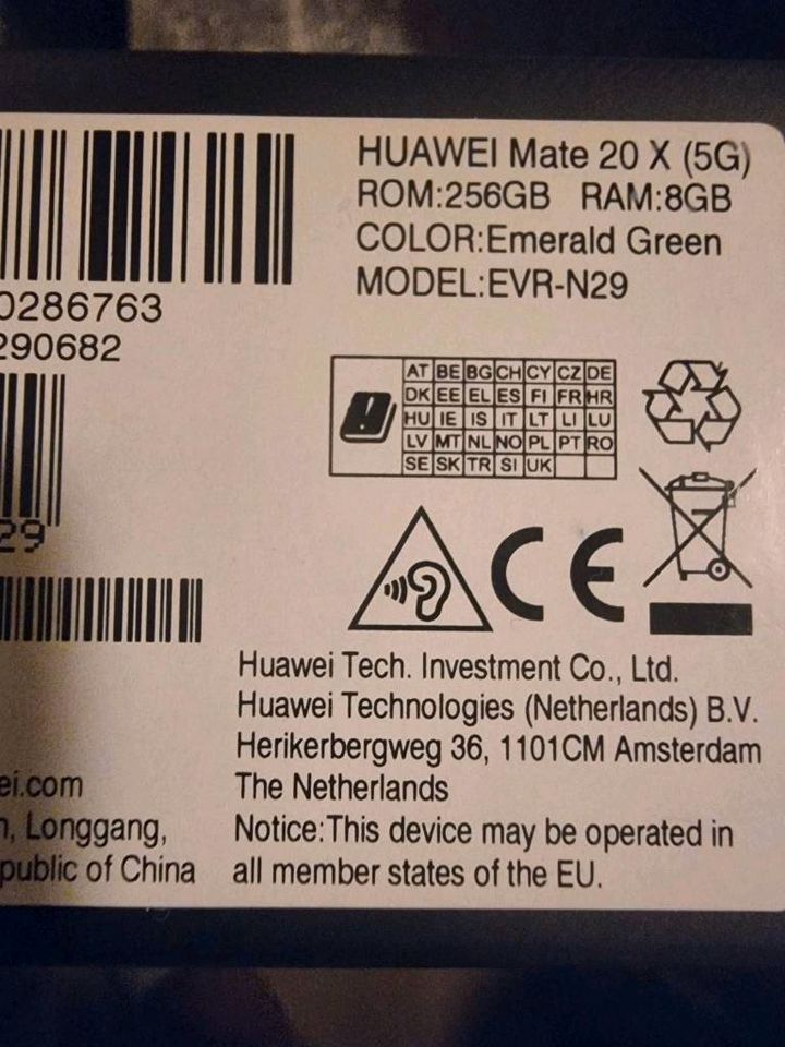 Huawei Mate 20X (5G) 256 GB (8GB RAM) in Singen