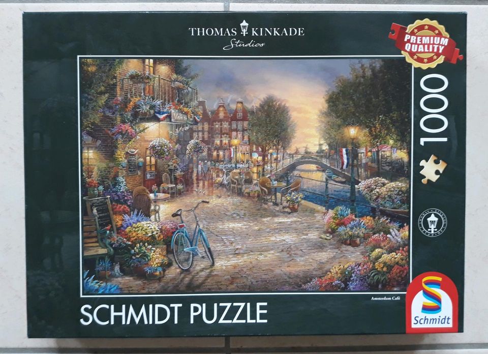 Schmidt Puzzle Kinkade 1000 Teile Amsterdam in Hamm