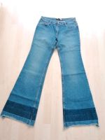 Mango Vintage Rave Jeans Wide Leg Schlaghose 30 90er Baden-Württemberg - Leonberg Vorschau