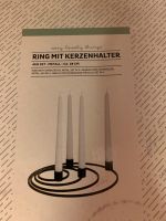 Ring mit Kerzenhalter Baden-Württemberg - Allmendingen Vorschau