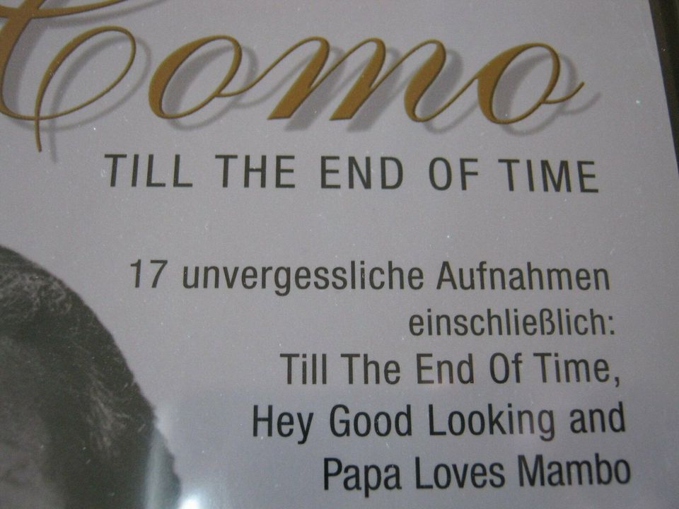 DVD – PERRY COMO TILL THE END OF LOVE - noch in OVP in Kratzenburg