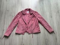 Vila Wildlederjacke Bikerjacke Lederjacke rosa Gr. L Altrosa Niedersachsen - Ganderkesee Vorschau