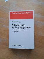 Allgemeines Verwaltungsrecht Maurer 18 Auflage Schleswig-Holstein - Lübeck Vorschau