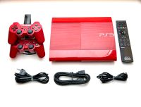 Ps3 Super Slim in Rot 500GB Special Edition 2 Controller Niedersachsen - Haste Vorschau