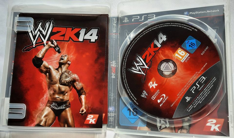 WWE W2K14 WRESTLING - PLAYSTATION 3 PS3 PS 3 in Schöningen