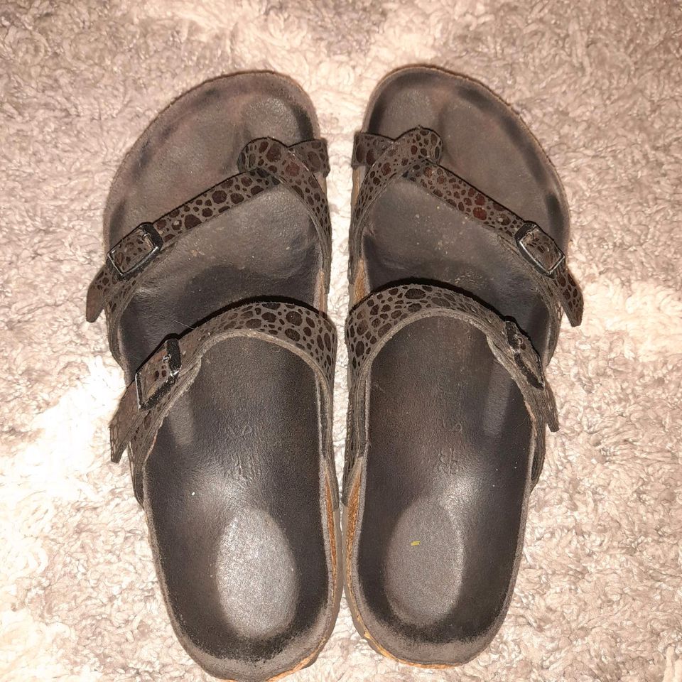 Birkenstock Mayari 40 schwarz gold in Limeshain