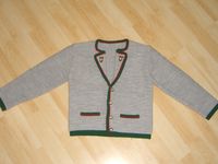 Jungen Trachten Janker Gr.ca.104/110 grau Trachten Jacke Strick Bayern - Kaufbeuren Vorschau