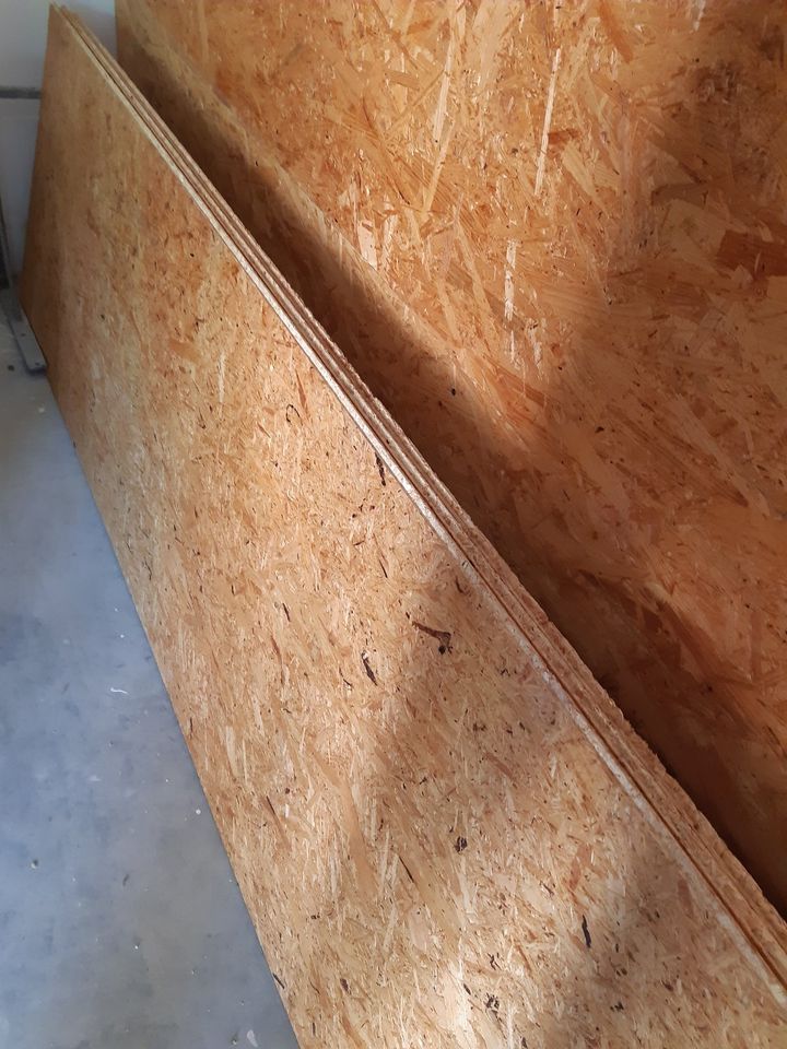 OSB 3 mit Nut und Feder 2500x675x15mm Gebraucht Guter Zustand! in Neuenkirchen