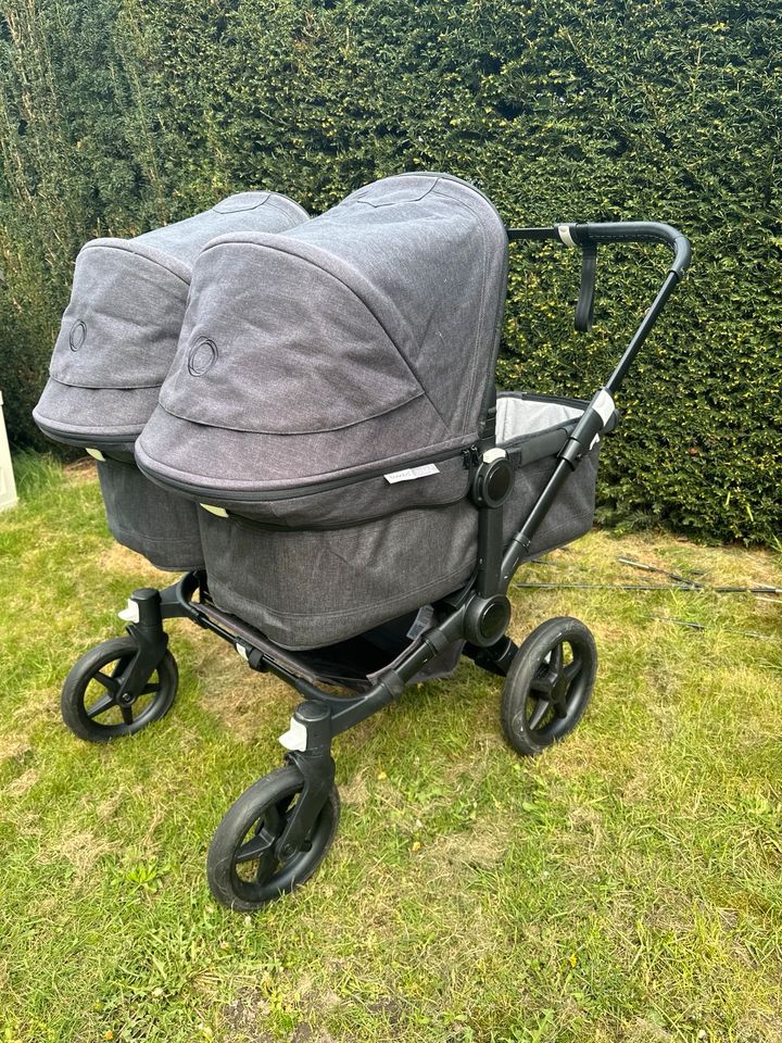 Bugaboo Donkey 3 Duo Black mineral collection in Neuss