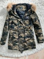 Winterparka Tarnmuster / Camouflage - Größe: S Bayern - Günzburg Vorschau