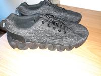schwarz - graue Herren Turnschuhe, Gr. 46 Herzogtum Lauenburg - Lauenburg Vorschau