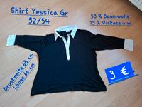 Shirt Yessica Gr 52/54 schwarz weiß Niedersachsen - Schiffdorf Vorschau