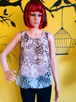 Top T-shirt Chiffon Leopard Gr.36 Niedersachsen - Wittingen Vorschau