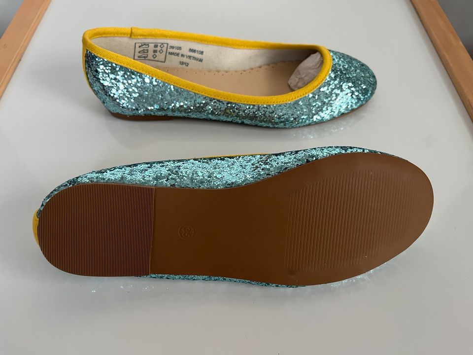 mini Boden - Schuhe Ballerinas, Glitzer, Sommer, Gr.35 - NEU in Laatzen