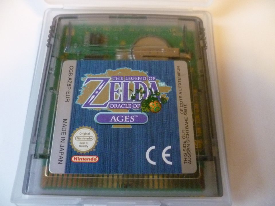 nintendo game boy color zelda oracle of ages nur modul in Würzburg