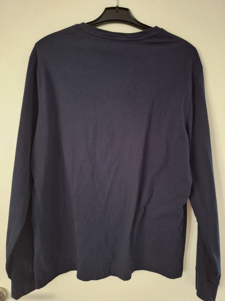 Ralph Lauren Langarm-Shirt Longsleeves dunkelblau Gr. L - wie neu in Langerwehe