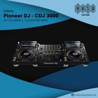 Pioneer DJ CD-3000 + NXS2 Set mieten! Hessen - Nidda Vorschau