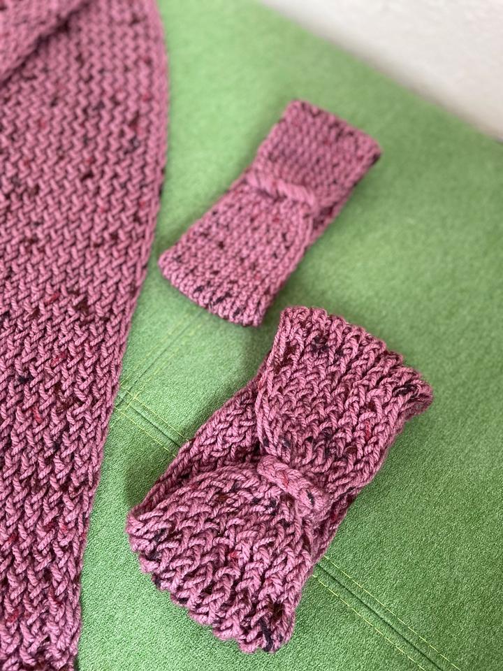 Handgestrickter Schal und Stirnbänder aus Schurwolle - Lilau in Lohr (Main)