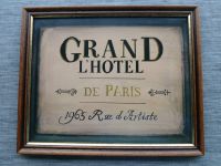 "GRAND L´HOTELl" Fotodruck gerahmt Nordrhein-Westfalen - Arnsberg Vorschau