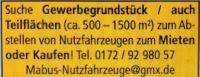 Gewerbegrundstück gesucht Wandsbek - Hamburg Sasel Vorschau