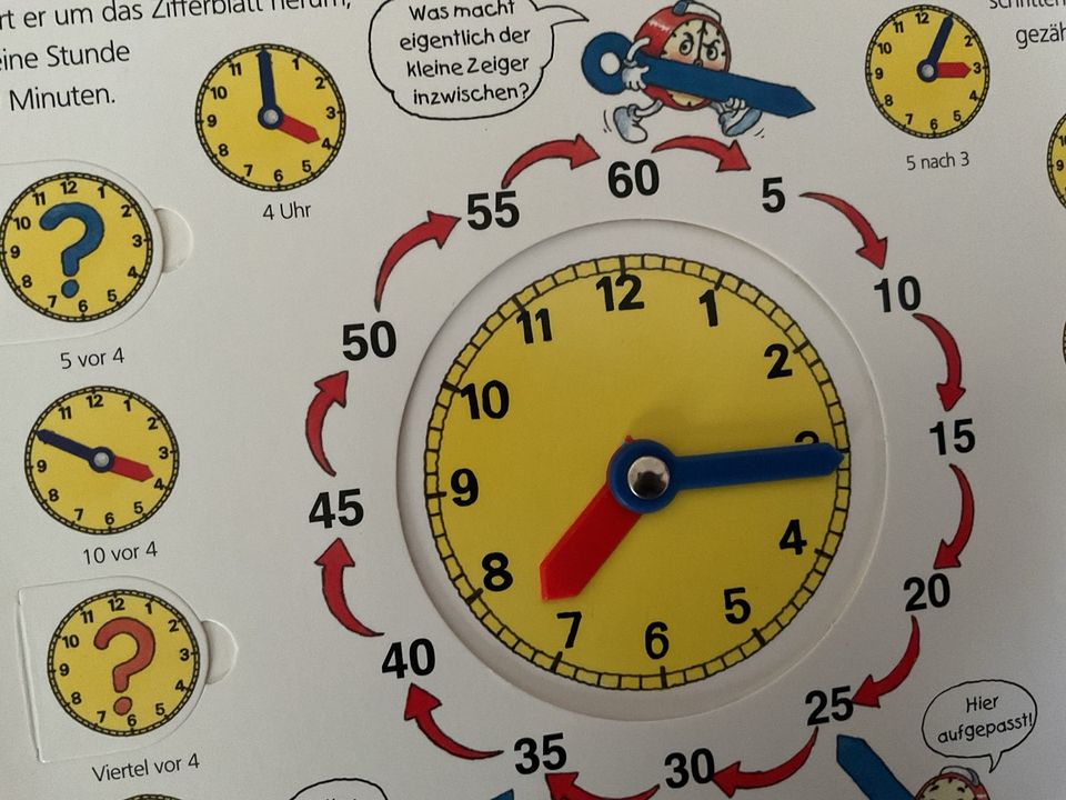 Wieso Weshalb Warum Die Uhr und die Zeit 4-7 Jahre in Zabenstedt