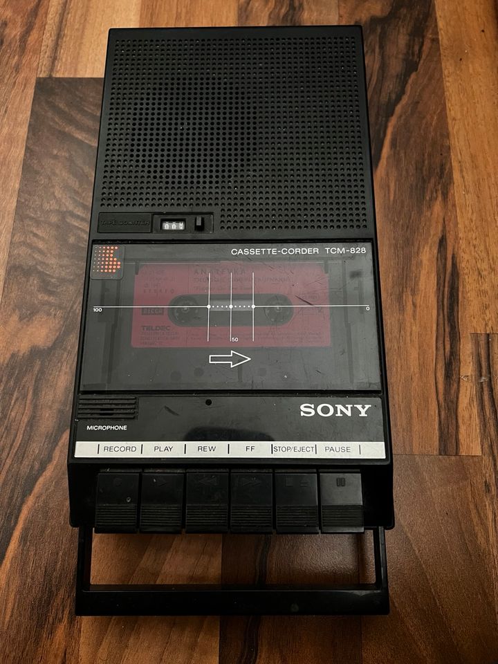 Sony Kassettenrekorder TCM-828 Retro Nostalgie Vintage in Friedrichshafen