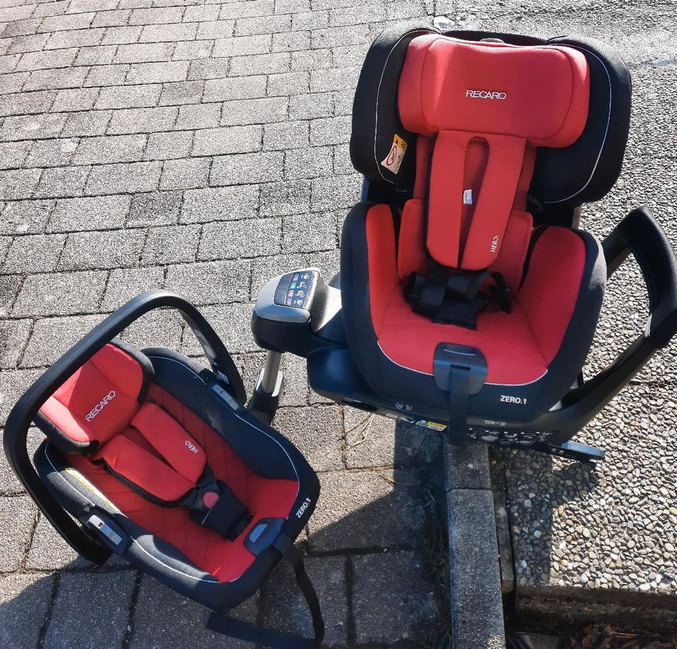 Autositz Recaro Zero 1 Elite Reboarder 2in1 in Mickhausen