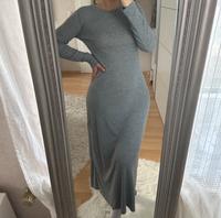 Hellgraues basic Maxikleid ZARA Nordrhein-Westfalen - Herford Vorschau