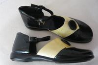 BÄR Design  Germany Damen Sandelen/Ballerinas Leder schwarz 41,5 Nordrhein-Westfalen - Herten Vorschau