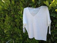 Damen T-Shirt weiss Hessen - Seligenstadt Vorschau