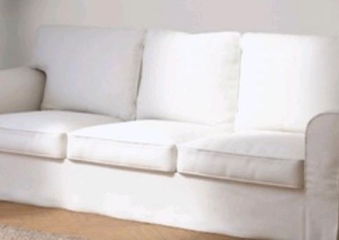 Ecktorp 3er Sofa weiß (wegen Umzug zu verkaufen) in Bondorf