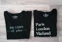 Schöne #Be Famous#Damen Shirt schwarz GR M Sprüche Nordrhein-Westfalen - Rheine Vorschau