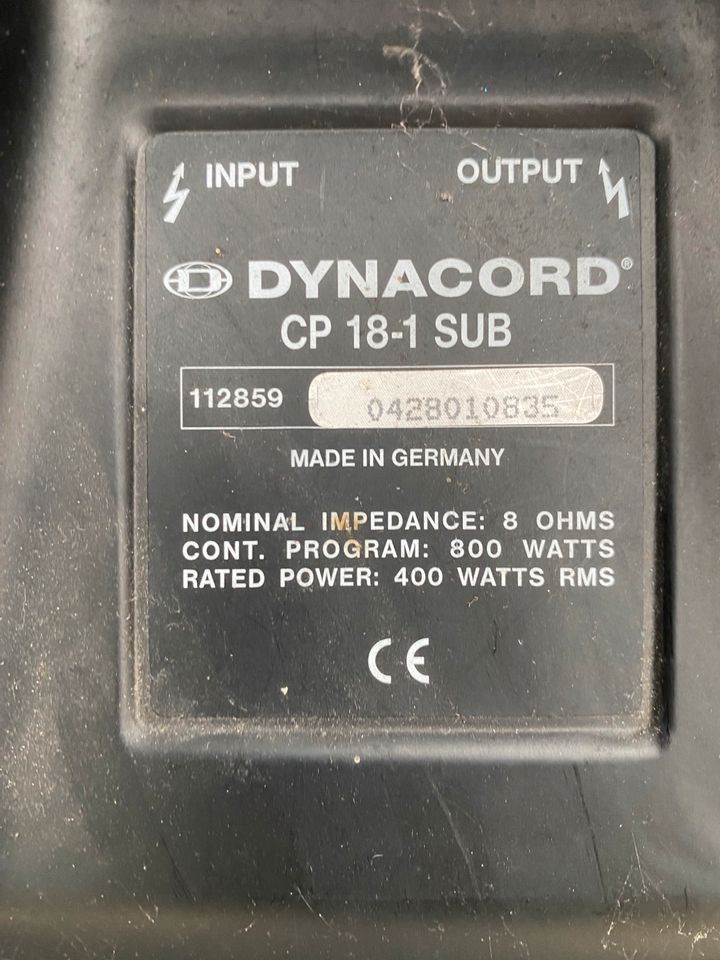 Dynacord Anlage in Flensburg